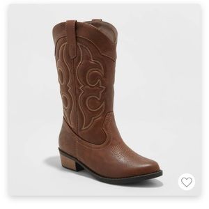 Girls cowboy boots size 3